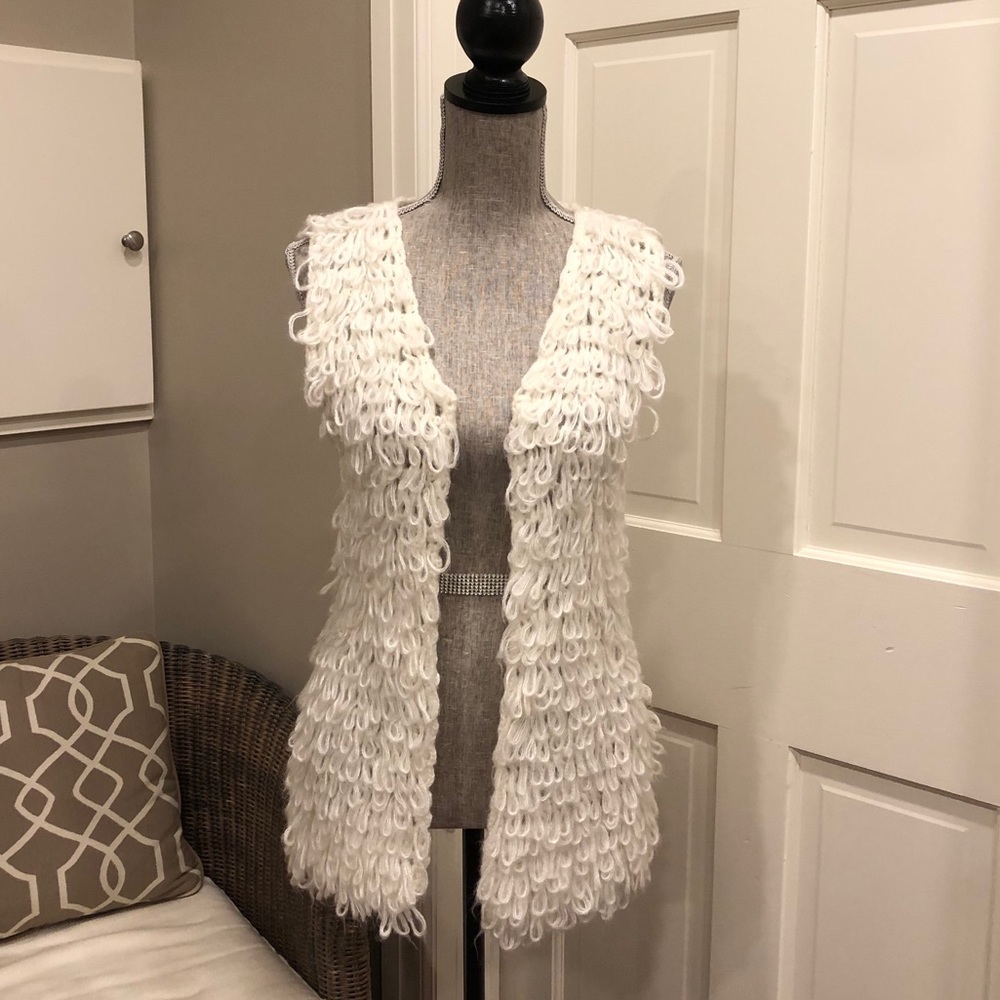 Urban Outfitters Furry "Loop" Vest